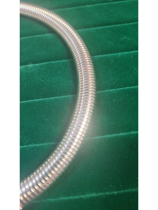 Vintage Saks Fifth Avenue Gold Tone Collar Necklace Black Stone Center 80s - Picture 6 of 9